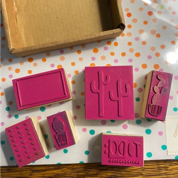 Cactus Stamp & File Folder Bundle - Picture 3 of 8